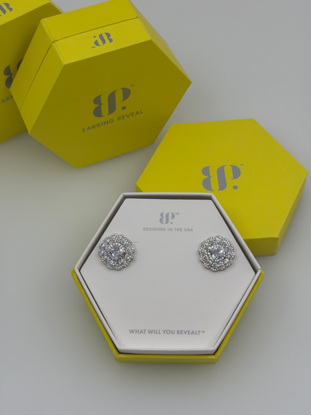 Bomb Part OG Earrings - Rhodium